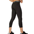 Mens 3/4 Compression Pants Basketball Running Tights Quick Dry Workout Leggings with Pockets Gym Sports Base Layer