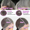 40 46 Inch Deep Wave Lace Frontal Wig 13x4 13x6 Hd Transparent Curly Human Hair Lace Front Wigs For Black Women Water Wave Lace Wigs Pre Plucked Baby Hair 300 High Density Burmese Human Hair