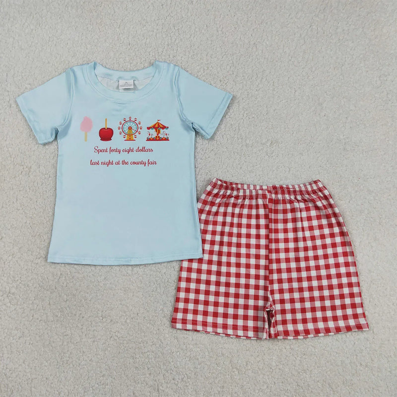 Summer Sibling Baby Boys Girls Park Ruffles Shirts - View 7 | SAMAG