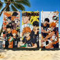 Anime Haikyuu!! Towel Towel Soft Pool Gift For Travel Gym Shower Cool Camping Quick Dry Sports  Large Beach Towel