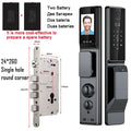 Outdoor Waterproof Lock Wifi Tuya APP Remote Voice Intercom Electronic Door Lock Face Fingerprint Smart Door Lock With Camera