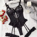 Erotic Underwear Bras Sets For Women Lace Garter Lingerie Intimates 2025 Underwire Bra And Panty Thongs Ladies Underwear Set