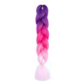 24 Inches DIY Jumbo Braiding Hair Synthetic Hair Extensions Afro Ombre Crochet Braid Hair Wholesale For Women