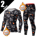 2-Piece Men's Warm Suit For Autumn And Winter Youth Fashionable Plus Size Comfortable Casual Sports And Trendy Interior