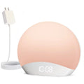 Awakening Wake Up Sunrise Alarm Clock Table Clock Dimmable with 3 Ring 8 Nightlight 26 Sound Sleep Timer Night Light