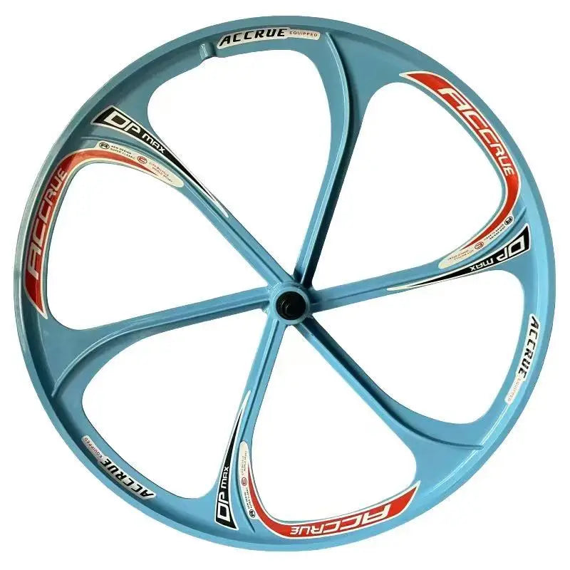24/26 inch bicycle wheel hub magnesium alloy material integrated wheel hub disc brake maximum tire width 2.35