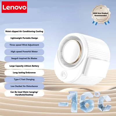 Lenovo Waist Fan Portable Air-Conditioner Personal | SAMAG