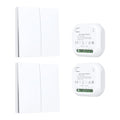Self-Powered  Wireless Light Switch RF433MHz No Battery Waterproof Wall Panel Remote Control Kinetic Switches  for Home  Schakel