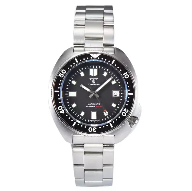 Tandorio 44mm Men's Automatic Mechanical Dive Watch Miyota 8215 PT5000 200M Waterproof Sapphire Glass - Visuel 11 | SAMAG