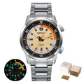 BERNY Automatic Diving Watches for Men 20ATM Super Luminous Mechanical Men's Diver Watch Sapphire Full Stainless Steel Dive