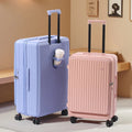 Multifunctional Front Opening Expandable Suitcase with Cup Holder Large Capacity Luggage 360° Shock Absorbing Wheels 20' 24' 28'