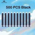 500/12 PCS JINHAO 12 Colors 3.4mm Non carbon Fountain Pen Ink Universal Sac Cartridges Refills School Office Supplies Stationery
