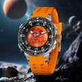 PINDU Design Original New Brand Wristwatches Miyota 8215 Planet Theme Series Mechanical Watch Men's Curved - Visuel 5 | SAMAG