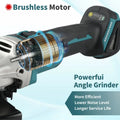 Makita DGA506 18V 125mm Cordless Angle Grinder Electric Polisher Brushless Metal Grinding And Cutting Tool - View 5 | SAMAG