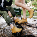 Men's Ankle Rain Boots Outdoor Waterproof  Men Rain Shoes Anti-Slip Wear-resistant Men Kitchen Water Shoes Fishing Rubber Shoes