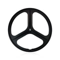MAGICBROS Fixed Gear Bike Front Wheel 700C Three-Spoke Magnesium Alloy Hub One-Piece Track Bike Single Wheel Hub for Fixed Gear