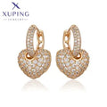Xuping Jewelry Fashion Hot Sale Trendy Huggies Earring with Synthetic Cubic Zirconia for Girl Gifts 20160