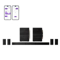 ULTIMEA Skywave X100 Dual 2000W 9.2.6ch THX-Tuned Wireless Surround Sound System Soundbar with Dolby Atmos&DTS:X, App Control