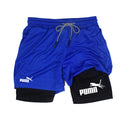 Summer Breathable Two-in-one Double-layer Shorts Men's | SAMAG