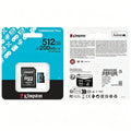 Kingston 256GB Canvas Go Plus Micro SD Card 200MB/s A2 U3 V30 Class 10 MicroSDXC Memory Card for Smartphone Drone 4K Video
