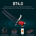 AC1200 WiFi 5 PCIe Wireless Network Card Dual Band 2.4G/5GHz Bluetooth 4.0 1200Mbps Adapter For Desktop PC - Visuel 4 | SAMAG