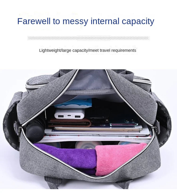Baby Diaper Bag Nappy Bag Mummy Bag Waterproof Travel Baby Diaper Bags for Mom Stroller Mommy Maternity Totes Shoulder Bags