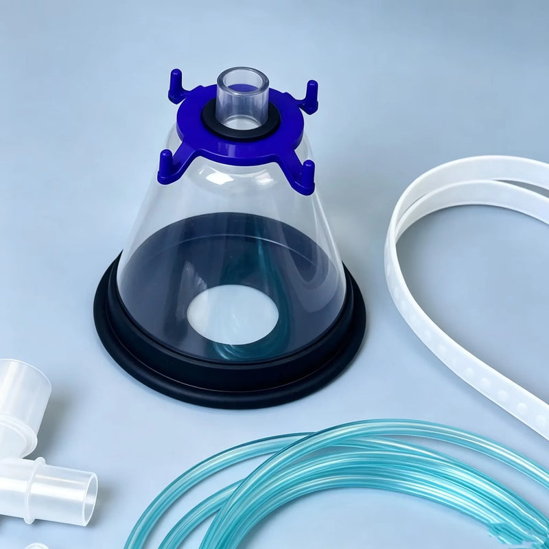 Animal anesthesia oxygen mask, universal nebulization oxygen mask for dogs and cats, animal anesthesia respiratory mask