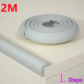 2M Baby Safety Soft Anti-Collision Foam Strip Home Table Corner Protector Tape Table Edge Protector for Baby Protection Products