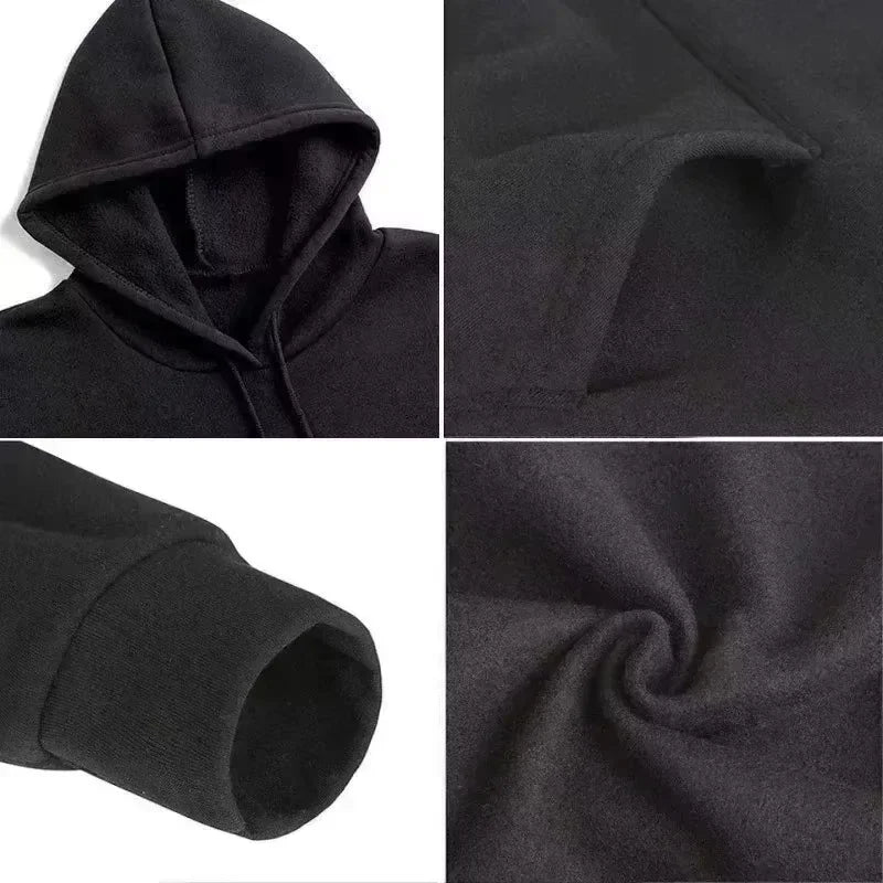 Men's Fashion Casual Tracksuits Outdoor Fitness Jogging Hooded Sets Sports Luxury Hoodie Drawstring Pants - View 4 | SAMAG