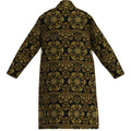 2026 Spring and Autumn New Men's Pajamas 3D Digital Printed Golden Noble Pattern Lion Head Non-fading Home Bathrobe Long Long Sl