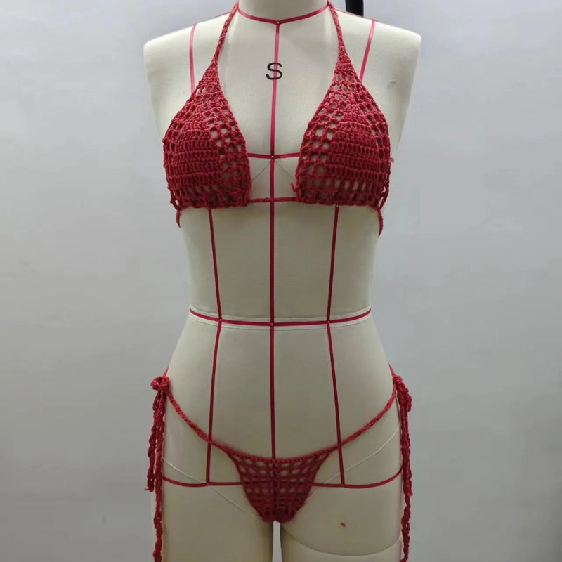 CROCHET BIKINI Mini Micro G-strings Thongs Sexy Bottom | SAMAG