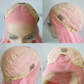 Hot Red Short Body Wave Lace Front Wigs 13x4 HD Bob Lace Wig Pre Plucked Glueless Synthetic Daily Wear Cosplay Heat Resistant
