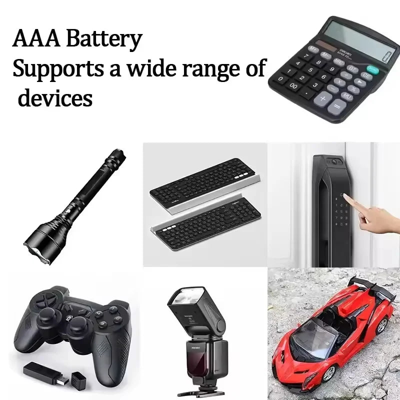 2026 AA AAA1.5V 3000mAh Rechargeable Battery  1.5 V  AA AAA Battery For Clocks Mice Computers Toys Replace Ni-Mh