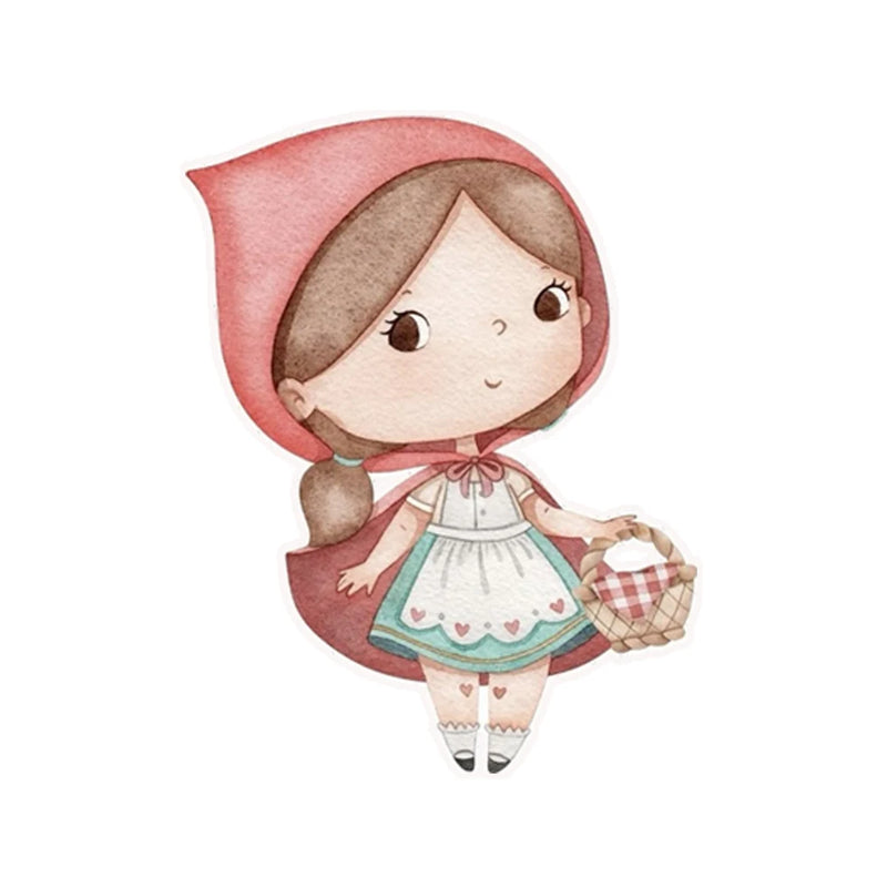 Cutouts Foam Board Kt Board Little Red Riding Hood Backdrop Photo Props Background Baby Shower Prop Birthday Party Decor