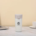 380ml Thermos Coffee Cup Tea Mug Double Layer Stainless Steel Vacuum Insulated Metal Thermos Outdoor Sports Water Bottle