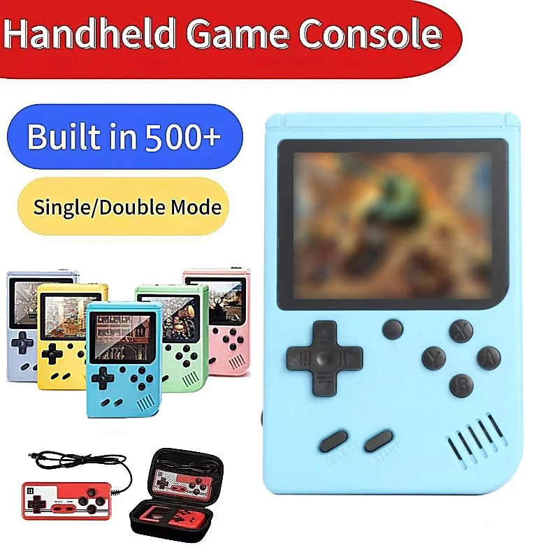 Built-in 500 Handheld Game Player 5.3-inch Handheld Classic arcade retro for Gameboy Output Emulator TV games Video Game Console