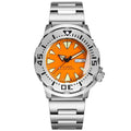 Tandorio Monster NH36A Mechanical Dive Automatic Men's Watch AR Sapphire 42mm 20BAR Steel Wristwatch Double Date Green Luminous