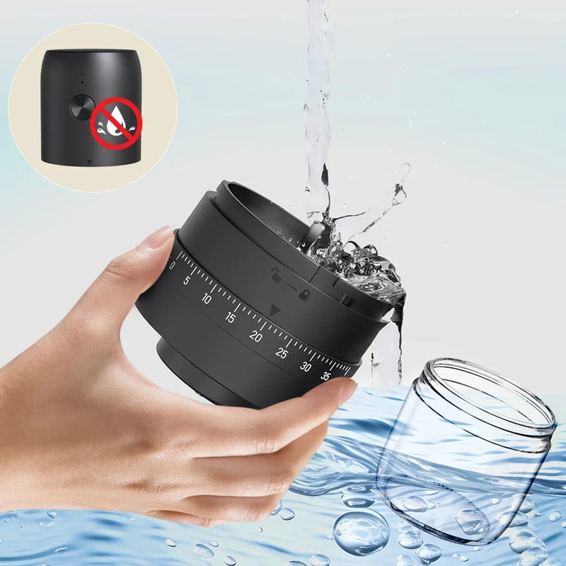 Portable 1800mAh Electric Coffee Bean Grinder 40 Gears External Adjustable Home Rechargeable Grinders Household Coffee Machine