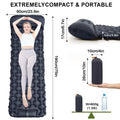 Camping Mat Self Inflatable Mattress Inflating Pad | SAMAG