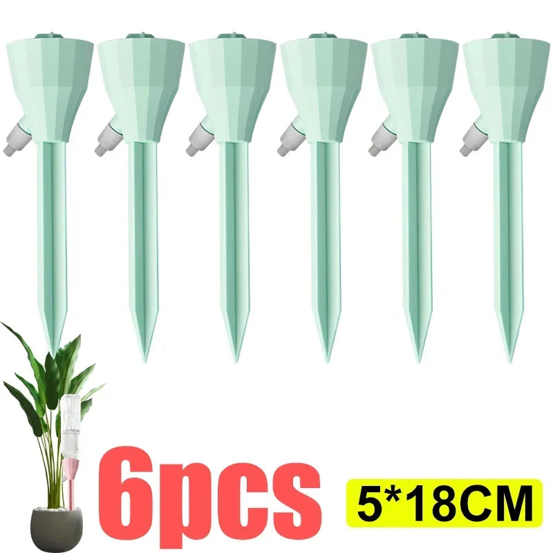 Plants Irrigation System Adjustable Drip Irrigation System Automatic Self Watering Spikes Indoor Outdoors Potted Garden Supplies