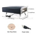 Camping Gas Pizza Oven Foldable Portable Rotating Pizza Oven Outdoor 12 inches 16 inches Pizza Cooking Stove