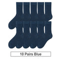 10 Pairs Men's Cotton Socks New Styles Black Business | SAMAG