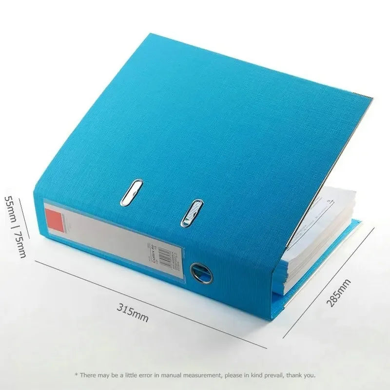 Multicolor Big Ring Binder A4 Lever Arch File Folder For Documents A4 File Organizer Lever Arch Folder On Rings Office Supplies