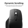 Keychron M6 Wireless Optical Mouse 2.4GHz & Bluetooth Type-C Mice 3395 Sensor 1K Polling Rate