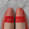 Silicone Anti-slip Lace Stockings Women Knee High Socks Summer Thin Long Socks Cosplay Party Lolita Girls Thigh High Stockings