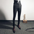 Men Suit Pants Dress Pantalone Hombre Stretch Slim Formal Trousers Calça Masculina Solid Color Casual Pants Fashion Men Clothing