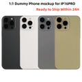24-Hour Shipping Realistic Non-Working Dummy Phone for iPhone 16 Pro Max iPhone 16 Prop Mockup Phone for Display Photography