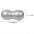 Thickened Explosion-proof Yoga Ball PVC Material Non Slip Anti-Burst Peanut Ball With Pump Core Strength Training Ball