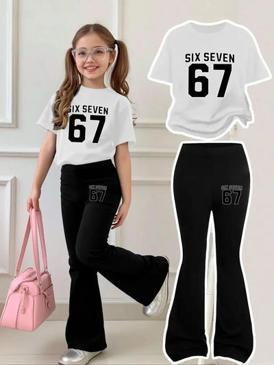Children's Clothing Girls' Short - Sleeve Set for Ages | SAMAG