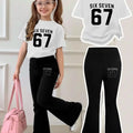 Children's Clothing Girls' Short - Sleeve Set for Ages | SAMAG